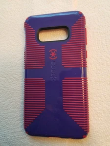Coque téléphone Speck Candyshell Grip violet/rouge pour Samsung Galaxy S10e - Photo 1 sur 3