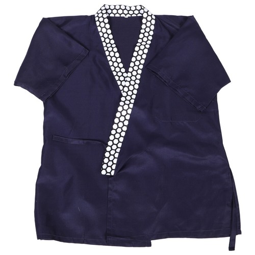 VETEMENTS Abiti da Lavoro Chef Giapponese Cappotto Nero Abbigliamento Tradizionale Uomo Donna