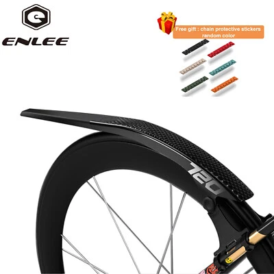 ENLEE Adjustable Ebike Fenders Front/Rear Tire Wheel Mudguard Bicycle Accessorie - Image 1 of 4
