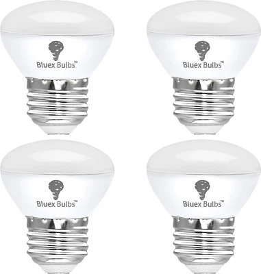4 Pack R14 LED Bulb 4W E26 Base Mini Reflector Floodlight Light Bulb Dimmable 40 - Image 1 of 4