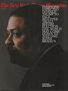 NEW YORK TIMES MAGAZINE APRIL 14, 2024 ALVIN BRAGG ON THE COVER - Picture 1 of 1