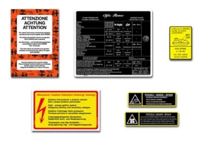 Kit Adesivi per restauro Alfa Romeo ALFA 33 "Serie 90" - Foto 1 di 1