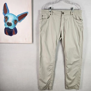 PT Torino Herren Jazz Chinohose 5 Pocket Hose Creme Einfarbig Größe 38 - Bild 1 von 12