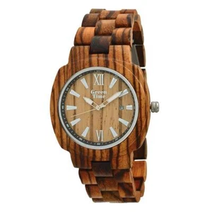 GreenTime ZW048B Legno Zebrano, Zebrano Wood, Bois de Zebrano,Zebrano-Holz - Imagen 1 de 1