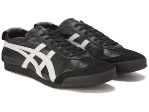 Onitsuka Tiger MEXICO 66 DELUXE NIPPON MADE 1181A435 001 BLACK/WHITE New - Picture 1 of 19