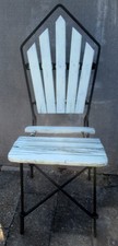 4 Cafe Chairs Jazz Machine Age Art Deco (Ny World's Fair-Wpa) c. 1939 Rare $