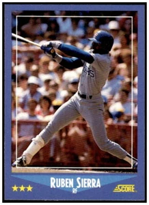 1988 Score #113 Ruben Sierra NM - Picture 1 of 2
