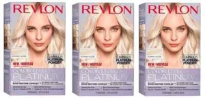 3 PACK Revlon Color Effects Platinum Blonde Hair Lightening Bleach Dye Kit BS12 - Picture 1 of 3