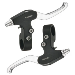 BRAKE LEVERS BIKE CYCLE BMX 3 FINGERS MTB ROAD LEVER SET CHILDREN VINTAGE 22.2 - Picture 1 of 1