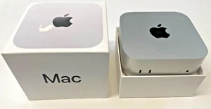 2024 Apple Mac mini M4 Chip 16GB RAM 256GB SSD Silver MU9D3LL/A - Afbeelding 1 van 24