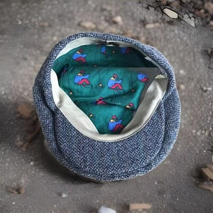 Schuman Sullivan Vintage Hat, golf cabbie news boy Hat Medium 100% Cashmere - Picture 1 of 7