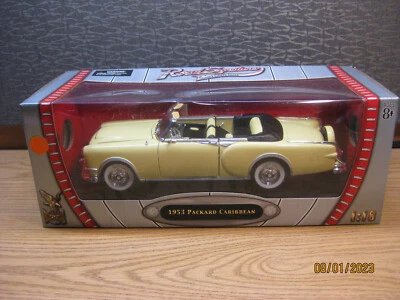 1/18 1953 PACKARD CARIBE (CONVERTIBLE), AMARILLO, POR YATMING/ROAD SIG. # 92798 Foto 1 de 4