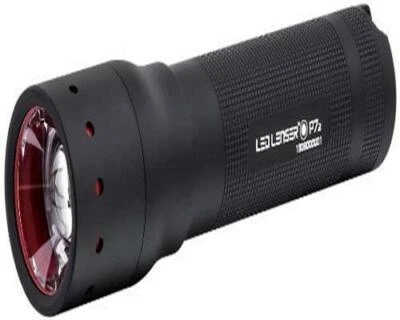 Zweibrüder LED Lenser Taschenlampe P7 schwarz, 9407, 320 LM, 4xAAA