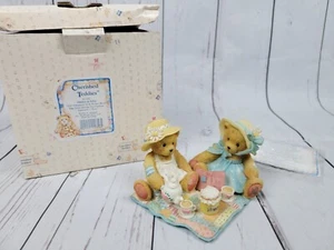 Cherished Teddies 911747 Freda & Tina "Our Friendship Is A Perfect Blend" [Tea] - Picture 1 of 5