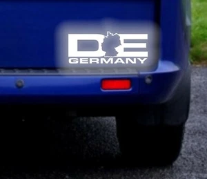 Germany DE Reflective Sticker Decal - Picture 1 of 2