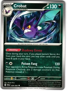Crobat 29/64 Pokemon SV: Shrouded Fable - Imagen 1 de 3