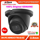 2.8mm Dahua Brand Original Starlight 4MP IPC-HDW2431TM-AS-S2 MIC IP Camera Black