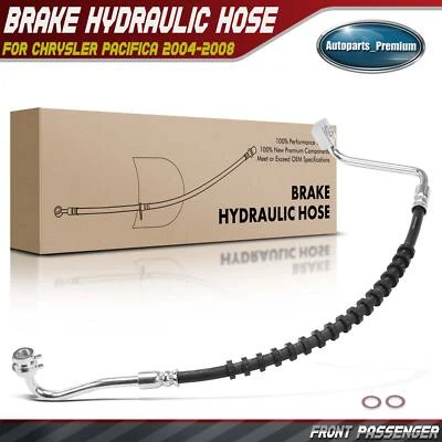 Manguera hidráulica de freno delantero derecho para Chrysler Pacifica 2004 2005 2006 2007 2008 Foto 1 de 4