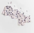 River Island Girls Pyjama Bundle Sleepover Set Pink Unicorn Pjs X 2 Gift Box 2-3