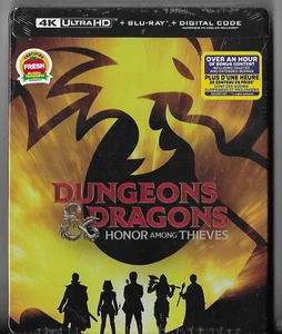 Dungeons & Dragons Honor Among Thieves [Steelbook] 4K + Blu-Ray SEAL FOR SALE - Bild 1 von 3