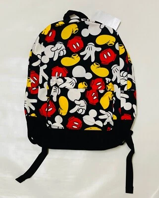 Mochila escolar con piezas de Mickey Mouse de los parques de Disney nueva con etiquetas  Foto 1 de 2