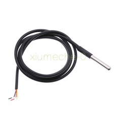 1Pcs DS18B20  Waterproof Digital Thermal Probe or Sensor DS18B20