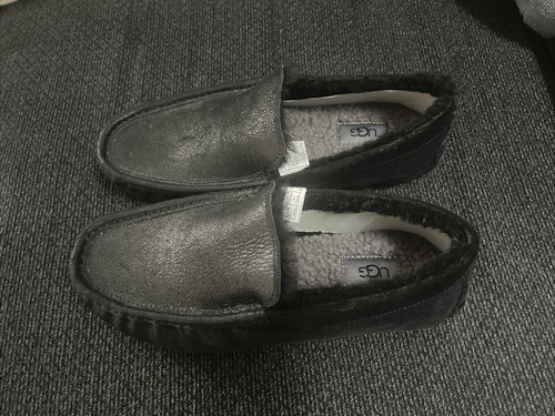 Giacca bomber UGG Henrick nera scarpe da guida S N 1014502 taglia 8EE