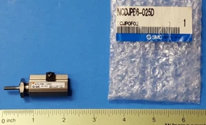 COMPACT PIN CYLINDER , NCDJPB6-025D , SMC , 10PSI (0.7MPS) - Picture 1 of 3