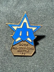 Pin de prensa original All Star Game 1979 excelente estado Seattle 50th ASG - Imagen 1 de 2