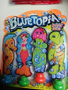 Bluetopia Dive Sea 4er Pack Schwimmbad Tauchspielzeug Neu versiegelt im Paket - Bild 1 von 1