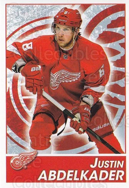 2013-14 Panini Stickers #69 Justin Abdelkader - Image 1 of 1