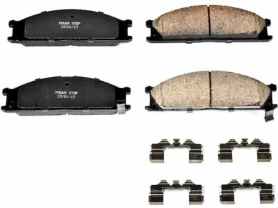 Kit de pastillas de freno de disco y herrajes Power Stop 14615NV para camioneta Nissan 1995-1997 Foto 1 de 2
