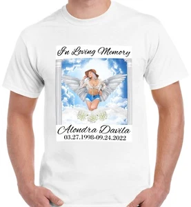 Camiseta In Loving Memory Customize, diseño e impresión personalizados. - Imagen 1 de 1