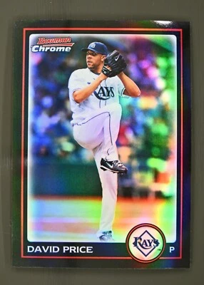 2010 Bowman Chrome #62 David Price Refractor Tampa Bay Rays - Image 1 of 2