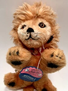 Vintage Trudy Toy’s Lion Plush W/Original Tag 10” Long 50’s RARE VHTF - Picture 1 of 10