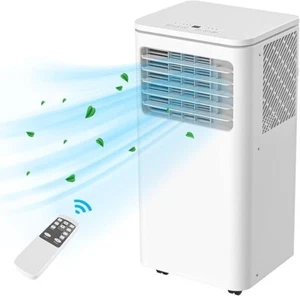 ADVWIN 9000 BTU Portable Air Conditioner, with Cooling, Dehumidifier & Fan, 3 in - Picture 1 of 5