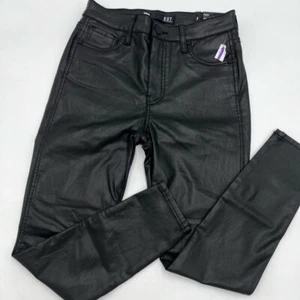 Women's new KUT from the kloth high rise Donna FAB AB ankle skinny coated Size 2 - Picture 1 of 9
