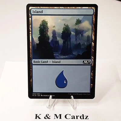 MTG - M19 - Island (268/280) - Image 1 of 3
