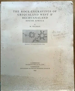 Rock-Engravings of Griqualand West & Bechuanaland, South Africa M Wilman PROOF - Bild 1 von 3