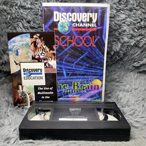 Discovery Channel School - The Brain Perception VHS Tape Assignment Discovery - Picture 1 of 9