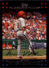 2007 Topps Philadelphia Phillies Baseball Card #372 Shane Victorino