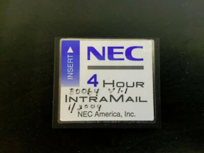 NEC 80064 4-Hour Intramail Voicemail Flash Card V1.1 (Refurbished) - Image 1 of 2