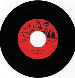 PHIL BARCLAY short fat ben DEE JAY JAMBOREE 45rpm_ RARE ROCKABILLY RE near mint - Picture 1 of 1