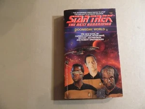 Star Trek The Next Generation Doomsday World (Paperback 1990) Free USA Shipping - Picture 1 of 2