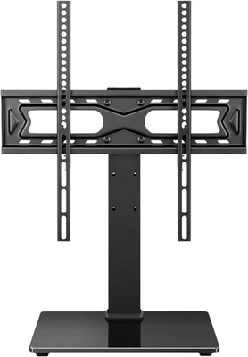 Universal TV Stand for 27-65 Inch LED LCD TV Swivel Table Top TV Stand - Image 1 of 4