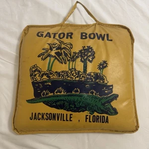 Vintage Gator Bowl Jacksonville Florida Stadium Bleacher Cushion NCAA - Picture 1 of 3