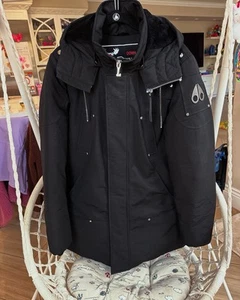 Moose Knuckles Saint Ulric Parka Down Coat Size L - Picture 1 of 17