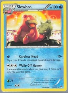 SLOWBRO - 20/122 Breakpoint Set - Regular Uncommon - Pokémon TCG Card - Picture 1 of 1
