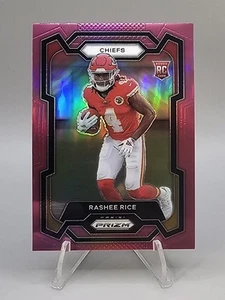 2023 Panini Prizm - Rookies Rashee Rice #350 Pink Prizm (RC) π₯ Chiefs - Foto 1 di 2