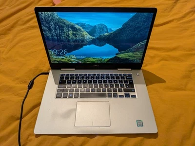 Dell Inspiron 8250U 1,6Ghz 12Gb RAM 256GB HDD Intel UHD GFX 15" 1920x1080 - Bild 1 von 4